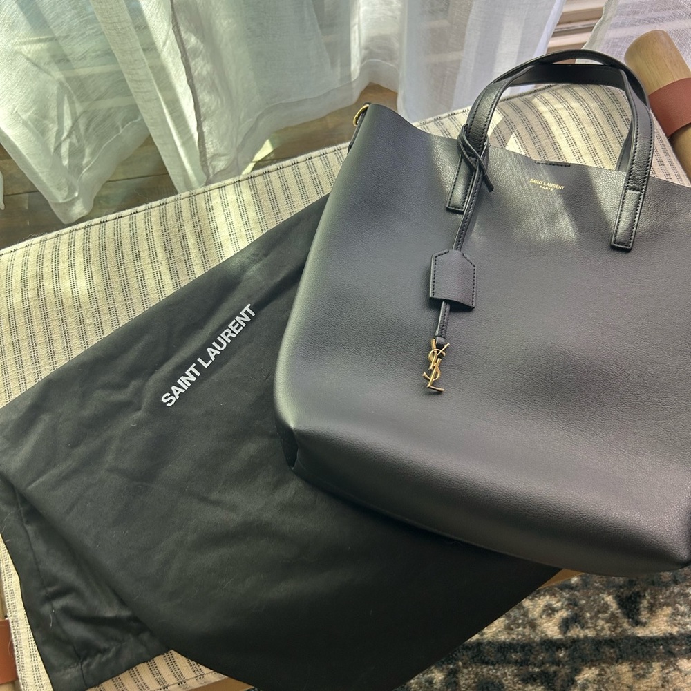 YSL Leather Tote - Picture 3 of 5